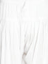 Men's White Viscose Pathani Kurta Set